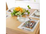 Abakuhaus Lettera B Tovagliette, Tennis-Pallavolo-Calcio-Basket-Baseball-Alfabeto Con Tema Atletica Leggera, Tiscjdeco In Tessuto Resistente Al Lavaggio Per La Sala Da Pranzo E La Cucina, Multicolore