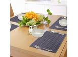 Abakuhaus Tovagliette Etniche, Tribali - Composizione Colorata Con Triangoli E Stelle - Motivi Tradizionali Orientali, Tiscjdeco In Tessuto Resistente Al Lavaggio Per La Sala Da Pranzo E La Cucina, Multicolore