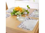 Abakuhaus Tovagliette Con Foglie, Foglie Autunnali Su Rami Di Alberi Crescita Madre Natura Autunno Asiatico Zen Theme Desgin, Tiscjdeco In Tessuto Resistente Al Colore Per La Sala Da Pranzo E La Cucina, Viola Cipria Rosa