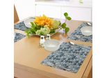 Tovagliette Abakuhaus Grunge, Triangoli E Macchie Dipinti A Mano, Composizione Geometrica E Artistica Semplice, Tiscjdeco In Tessuto Resistente Al Lavaggio Per La Sala Da Pranzo E La Cucina, Multicolore
