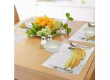 Tovagliette Abakuhaus Con Motivi Di Banane, Illustrazione Tropicale Dipinta A Mano Ad Acquerello Con Scritta, Decorazione Da Tavola In Tessuto Resistente Ai Colori Per La Sala Da Pranzo E La Cucina, Giallo, Nero, Verde