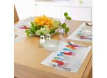 Tovagliette Abakuhaus Julia, Stile Puzzle Lettere Colorate Tema Scuola Materna Nome Femminile Con Radici Nella Mitologia Romana, Tiscjdeco In Tessuto Resistente Al Lavaggio Per Sala Da Pranzo E Cucina, Multicolore