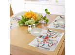 Tovagliette Abakuhaus A Forma Di Calamaro, Con Cuori Colorati Grandi E Piccoli, Perfette Per San Valentino, Decorazioni Da Tavola In Tessuto Resistente Al Lavaggio Per La Sala Da Pranzo E La Cucina, Multicolori.