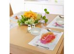 Tovagliette Colorate Abakuhaus, Credete Di Poter Citare Colori Caldi E Vivaci, Slogan Motivazionali, Tiscjdeco In Tessuto Resistente Al Colore Per La Sala Da Pranzo E La Cucina, Multicolore