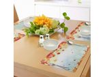 Tovagliette Abakuhaus Autunnali, Sfondo Bokeh Con Foglie Di Acero Cadute, Motivo Colorato Con Foglie Stagionali, Decorazioni Da Tavola In Tessuto Resistente Al Lavaggio Per La Sala Da Pranzo E La Cucina, Multicolore