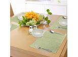 Tovagliette Abakuhaus Con Motivi Floreali, Illustrazione Floreale Naturale Con Steli, Petali E Foglie Che Lasciano Scarabocchi Colorati, Decorazioni Da Tavola In Tessuto Resistente Al Lavaggio Per La Sala Da Pranzo E La Cucina, Multicolore