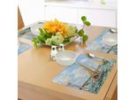 Tovagliette Abakuhaus Vintage Boot, Con Motivo Marittimo Ondulato E Ventoso, Stile Pittorico, Immagine Dell'oceano, Grafica Hobby, Tiscjdeco In Tessuto Resistente Al Colore Per La Sala Da Pranzo E La Cucina, Multicolore