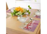 Abakuhaus Tovagliette Con Parole Divertenti, Sfondo Da Sogno Con Palma Tropicale E Scritta "Summer Travel Adventure"", Decorazione Da Tavola In Tessuto Resistente Ai Colori Per La Sala Da Pranzo E La Cucina, Multicolore"