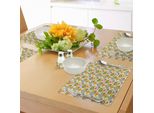 Tovagliette Abakuhaus Con Motivi Floreali, Decorazioni Retrò Con Fiori Grandi E Piccoli, Nuovo Motivo Naturale Country Cottage, Tovagliette Decorative In Tessuto Resistente Ai Colori Per La Sala Da Pranzo E La Cucina, Multicolore