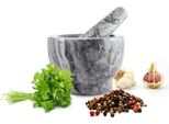 Mortaio Xxl Con Pestello 2 Pezzi In Marmo Pestello Tritatutto Mortaio Per Spezie 2,3 Kg