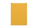 Arazzo Retrò Abakuhaus, Margherita Vintage A Pois In Morbido Tessuto Microfibra, Colori Chiari Che Non Sbiadiscono, Lavabile, 110 X 150 Cm, Margherita E Giallo