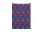 Arazzo Floreale Abakuhaus, Bouquet Vintage Di Fiori Rigogliosi In Morbido Tessuto Microfibra, Colori Vivaci Che Non Sbiadiscono, Lavabile, 110 X 150 Cm, Multicolore