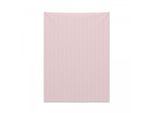 Abakuhaus Arazzo Geometrico, Rettangoli Vintage In Morbido Tessuto Microfibra, Colori Chiari Che Non Sbiadiscono, Lavabile, 110 X 150 Cm, Rosa Chiaro E Bianco