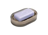Bremermann Serie Bagno Savona Portasapone, In Plastica, Marrone Cappuccino