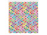 Abakuhaus Tenda Da Doccia Colorata, Motivo Colorato Con Geometria Curva, Design Artistico Decorativo Creativo, Set Di Decorazioni Per Il Bagno In Tessuto Con Ganci, 175X240 Cm, Multicolore