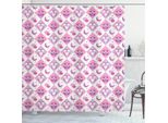 Abakuhaus Tenda Da Doccia Con Gufi, Uccelli Dormienti, Luna E Stelle, Opaca, Con 12 Anelli, Resistente A Batteri E Muffe, 175 X 200 Cm, Rosa Lavanda