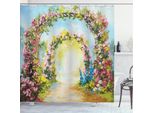 Abakuhaus Tenda Da Doccia Colorata, Hot Summer Boho Park, Impermeabile, Inclusi 12 Anelli, Resistente A Batteri E Muffe, 175 X 200 Cm, Multicolore