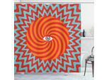 Abakuhaus Tenda Da Doccia Vintage, Cerchi E Linee A Spirale, Opaca, Incl. 12 Anelli, Resistente A Batteri E Muffe, 175 X 220 Cm, Multicolore