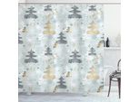 Abakuhaus Tenda Da Doccia Natalizia, Ornamento Di Capodanno, Impermeabile, Incluse 12 Anelle, Resistente A Batteri E Muffe, 175 X 200 Cm, Multicolore