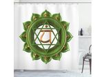 Abakuhaus Tenda Da Doccia Verde, Equilibrio Dei Chakra Mica, Opaca, Incl. 12 Anelli, Resistente A Batteri E Muffe, 175 X 240 Cm, Verde Marrone