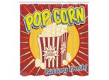 Abakuhaus Tenda Da Doccia Retrò, Stampa Vintage Pop Mais Pubblicitaria, Cinema Vecchio Stile, Film, Snack, Arte, Tessuto, Set Decorativo Per Bagno Con Ganci, 175X240 Cm, Multicolore