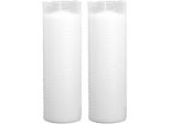 Confezione Da 2 Candele Di Ricambio / Candele Di Ricarica N4 Bianco In Formato 18 Cm