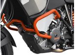 Barra Antiurto Compatibile Con Ktm 1050 Adventure Bj 2015-16 / 1090 Adventure Bj 2017-19 / 1190 Adventure Bj 2013-16 / 1290 Super Adventure Bj 2014-18 Arancione