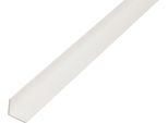 Alberts 499204 Profilo Angolare, Plastica, Bianco, 1000 X 50 X 50 Mm, Set Da 4