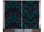 Abakuhaus Tenda Rustica Grunge, Frecce A Tema, Tenda Con Passanti E Ganci Per Camera Da Letto, 280 X 175 Cm, Multicolore