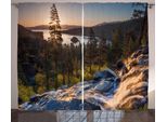 Abakuhaus Lake Tahoe Tenda Rustica, Romantic Usa Places, Tenda Universale Per Soggiorno Con Passanti E Ganci, 280 X 175 Cm, Multicolore