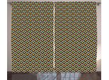 Abakuhaus Tenda Rustica, Strisce Classiche Colorate, Tende Universali Per Soggiorno Con Passanti E Ganci, 280 X 175 Cm, Multicolore