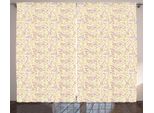 Abakuhaus Tenda Rustica Astratta, Unicorni Acquerellati, Tende Universali Per Soggiorno Con Passanti E Ganci, 280 X 175 Cm, Multicolore
