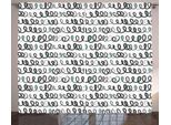 Abakuhaus Gekritzel Tenda Rustica, Strisce Ricciolute Casuali, Tende Universali Per Soggiorno Con Passanti E Ganci, 280 X 175 Cm, Taupe Scuro Azzurro Pallido
