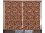Abakuhaus Mandala Tenda Rustica, Motivi Floreali Stampa Floreale, Soggiorno Tenda Universale Con Passanti E Ganci, 280 X 175 Cm, Multicolore