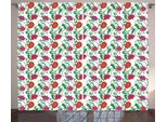 Abakuhaus Tenda Rustica Con Motivi Floreali, Romantici Petali Primaverili, Tenda Universale Per Soggiorno Con Passanti E Ganci, 280 X 175 Cm, Multicolore