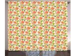 Abakuhaus Tenda Rustica Olandese, Tulipani Primaverili Colorati, Tenda Universale Per Soggiorno Con Passanti E Ganci, 280 X 175 Cm, Multicolore