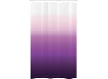 Abakuhaus Tenda Da Doccia Stretta Ombre, Tonalità Astratte Moderne, Set Decorativo Per Bagno In Tessuto Con Ganci, 120 X 180 Cm, Lavanda Viola