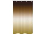 Abakuhaus Tenda Da Doccia Stretta Ombre, Tonalità Terra Cambia Colore Tipo, Set Decorativo Per Bagno In Tessuto Con Ganci, 120 X 180 Cm, Marrone E Kaki