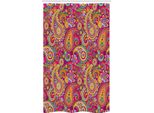 Abakuhaus Tenda Da Doccia Colorata E Stretta, Paisley Orientale, Set Decorativo Per Bagno In Tessuto Con Ganci, 120 X 180 Cm, Multicolore