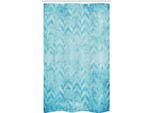 Abakuhaus Tenda Da Doccia Stretta Turchese, Geomeric Chevron Kunst, Set Decorativo Per Bagno In Tessuto Con Ganci, 120 X 180 Cm, Turchese