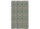 Abakuhaus Tenda Da Doccia Orientale Stretta, Design Retrò Nostalgico, Set Decorativo Per Bagno In Tessuto Con Ganci, 120 X 180 Cm, Multicolore