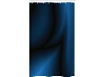 Abakuhaus Tenda Da Doccia Stretta Marine, Deep In The Ocean Sealife, Set Decorativo Per Bagno In Tessuto Con Ganci, 120 X 180 Cm, Blu Scuro