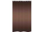 Abakuhaus Tenda Da Doccia Stretta Ombre, Digital Brown Room, Set Decorativo Per Bagno In Tessuto Con Ganci, 120 X 180 Cm, Marrone