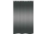 Abakuhaus Tenda Da Doccia Stretta Ombre, Design Grigio Fumo, Set Decorativo Per Bagno In Tessuto Con Ganci, 120 X 180 Cm, Grigio Antracite Chiaro