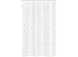 Abakuhaus Tenda Da Doccia Retrò Stretta, Piccoli Pois Pastello, Set Decorativo Per Bagno In Tessuto Con Ganci, 120 X 180 Cm, Multicolore