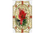 Abakuhaus Tenda Da Doccia Colorata E Stretta, Fiori E Foglie Di Giglio, Set Decorativo Per Bagno In Tessuto Con Ganci, 120 X 180 Cm, Multicolore