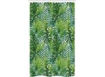 Abakuhaus Tenda Da Doccia Stretta, Foglie Di Alberi Acquerellate, Set Decorativo Per Bagno In Tessuto Con Ganci, 120 X 180 Cm, Verde Chiaro Verde Scuro