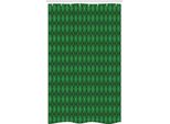 Abakuhaus Irlanda Tenda Da Doccia Stretta, Tartan Vintage Argyle, Set Decorativo Per Bagno In Tessuto Con Ganci, 120 X 180 Cm, Verde Scuro E Bianco