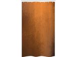 Abakuhaus Tenda Da Doccia Astratta Stretta, Design Grunge Vintage, Set Decorativo Per Bagno In Tessuto Con Ganci, 120 X 180 Cm, Zenzero E Marrone