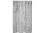 Abakuhaus Grigio E Bianco Tenda Da Doccia Stretta, Pannello Verticale, Set Decorativo Per Bagno In Tessuto Con Ganci, 120 X 180 Cm, Grigio